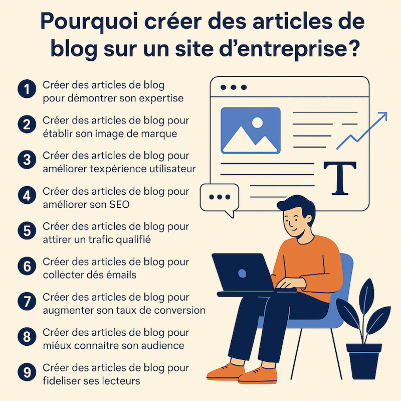 Rédiger des articles pour son entreprise